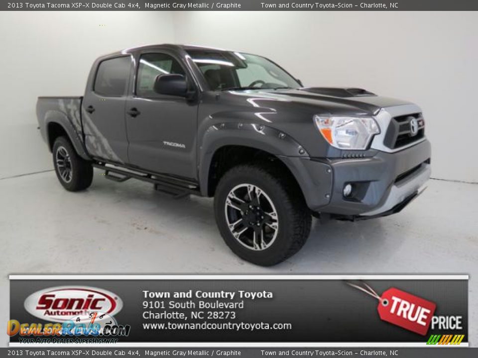2013 Toyota Tacoma XSP-X Double Cab 4x4 Magnetic Gray Metallic / Graphite Photo #1