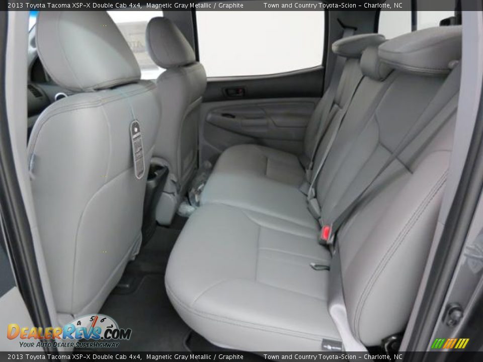 Rear Seat of 2013 Toyota Tacoma XSP-X Double Cab 4x4 Photo #6
