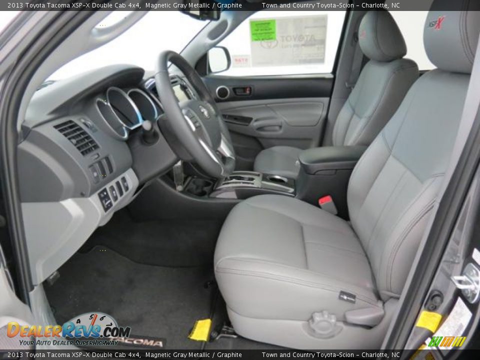 Front Seat of 2013 Toyota Tacoma XSP-X Double Cab 4x4 Photo #8