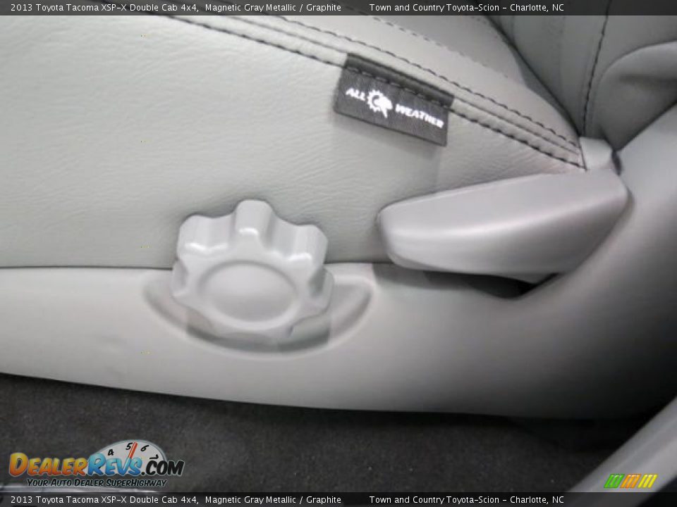 2013 Toyota Tacoma XSP-X Double Cab 4x4 Magnetic Gray Metallic / Graphite Photo #9