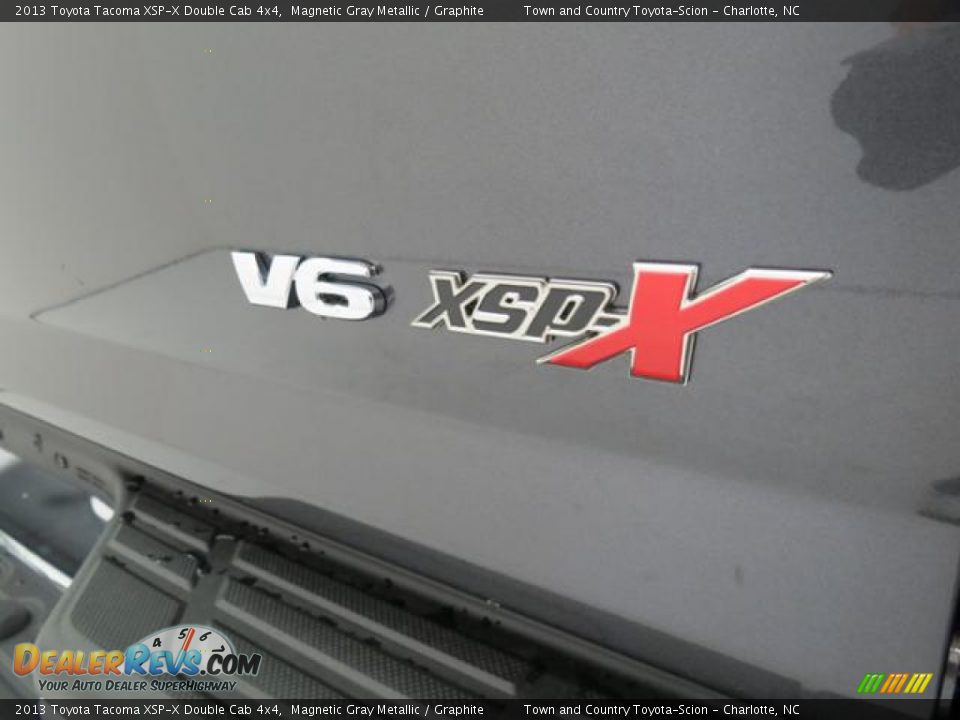 2013 Toyota Tacoma XSP-X Double Cab 4x4 Magnetic Gray Metallic / Graphite Photo #24