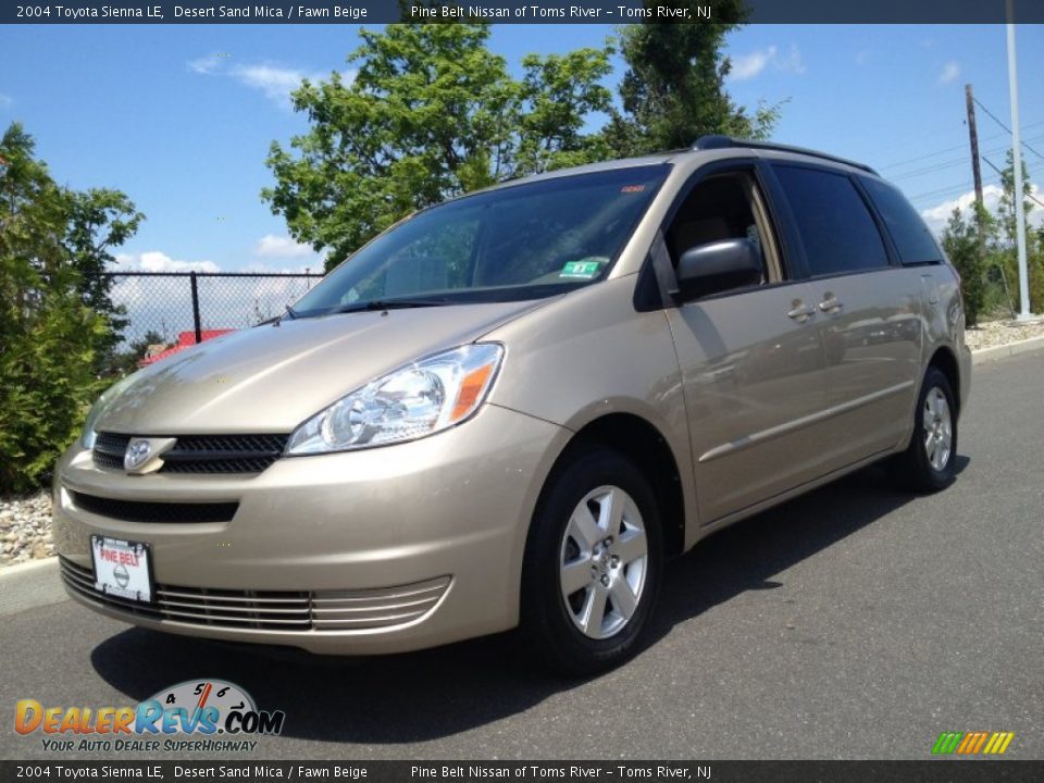 2004 Toyota Sienna LE Desert Sand Mica / Fawn Beige Photo #1