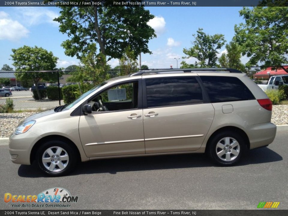 Desert Sand Mica 2004 Toyota Sienna LE Photo #4