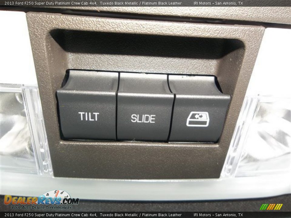 2013 Ford F250 Super Duty Platinum Crew Cab 4x4 Tuxedo Black Metallic / Platinum Black Leather Photo #26