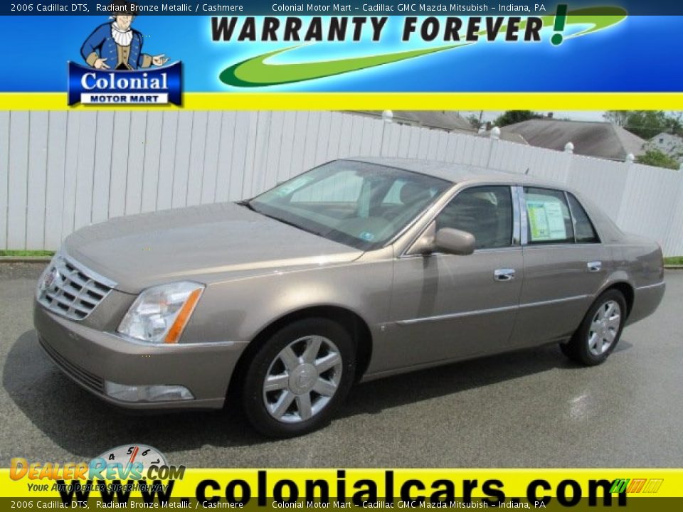 2006 Cadillac DTS Radiant Bronze Metallic / Cashmere Photo #1