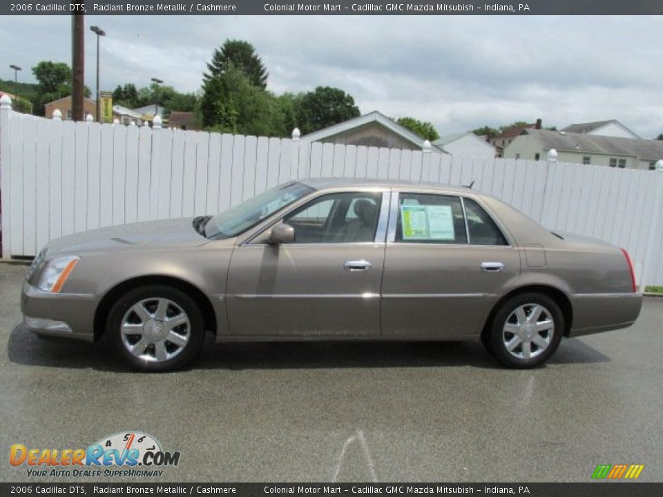 2006 Cadillac DTS Radiant Bronze Metallic / Cashmere Photo #2