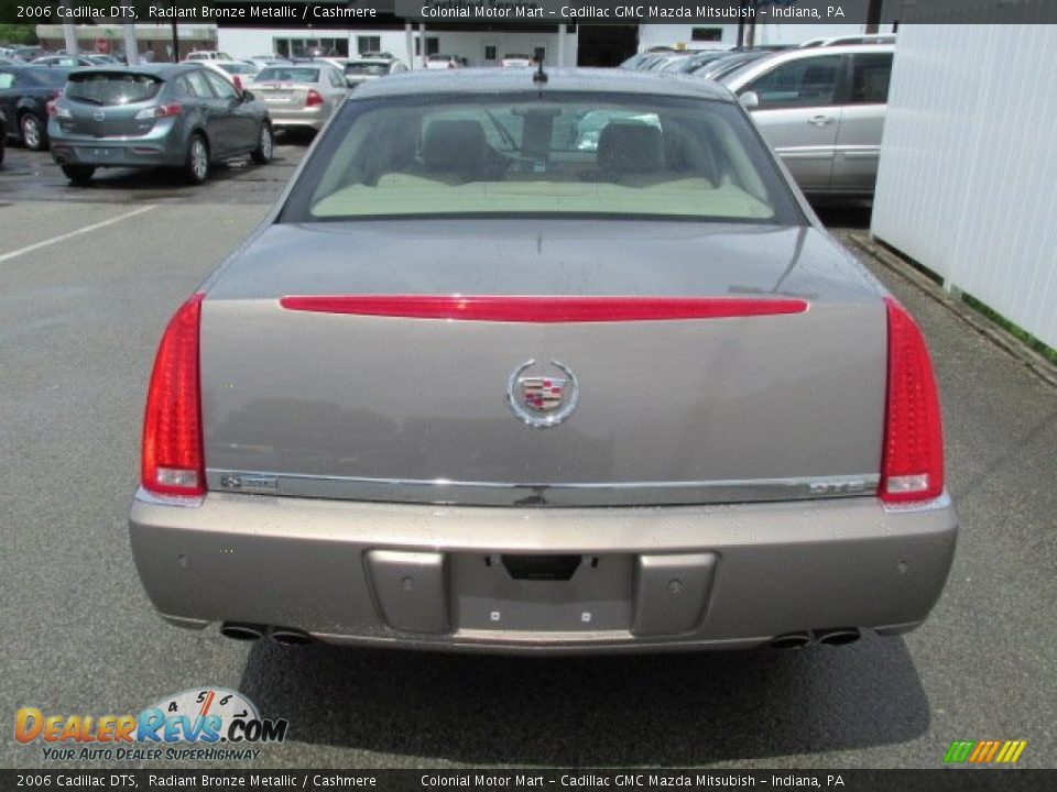 2006 Cadillac DTS Radiant Bronze Metallic / Cashmere Photo #7
