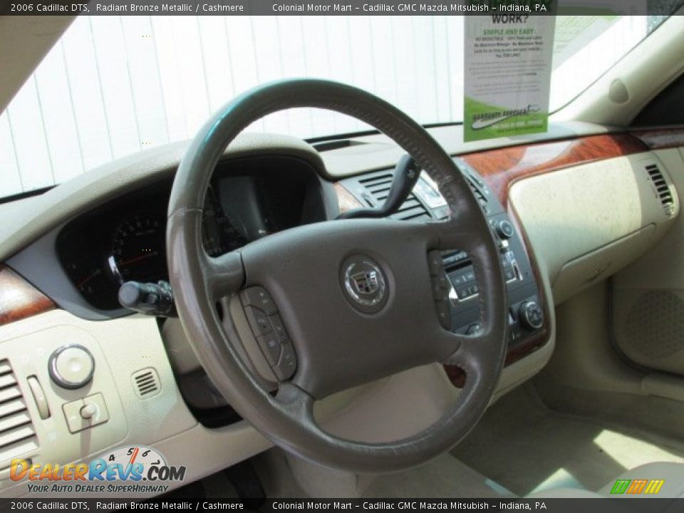 2006 Cadillac DTS Radiant Bronze Metallic / Cashmere Photo #8