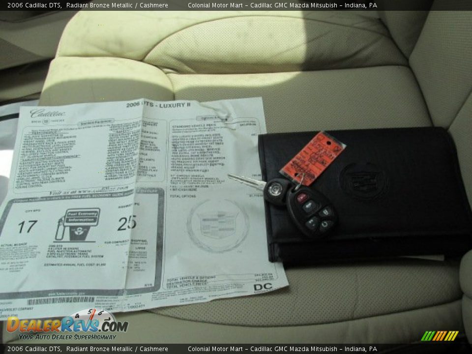 2006 Cadillac DTS Radiant Bronze Metallic / Cashmere Photo #18