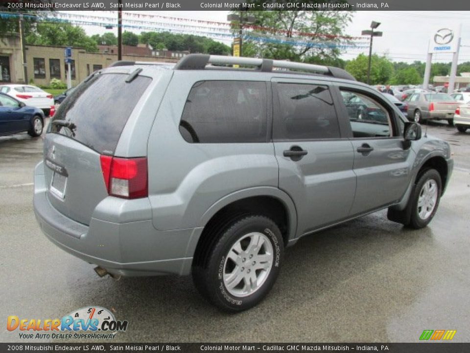 Satin Meisai Pearl 2008 Mitsubishi Endeavor LS AWD Photo #6