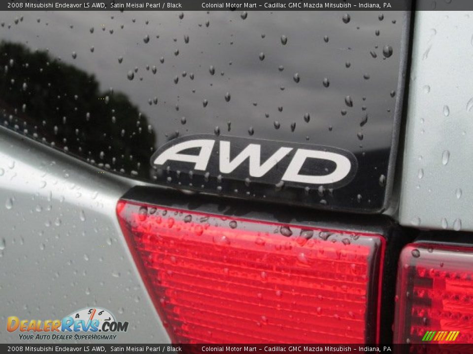 2008 Mitsubishi Endeavor LS AWD Satin Meisai Pearl / Black Photo #7