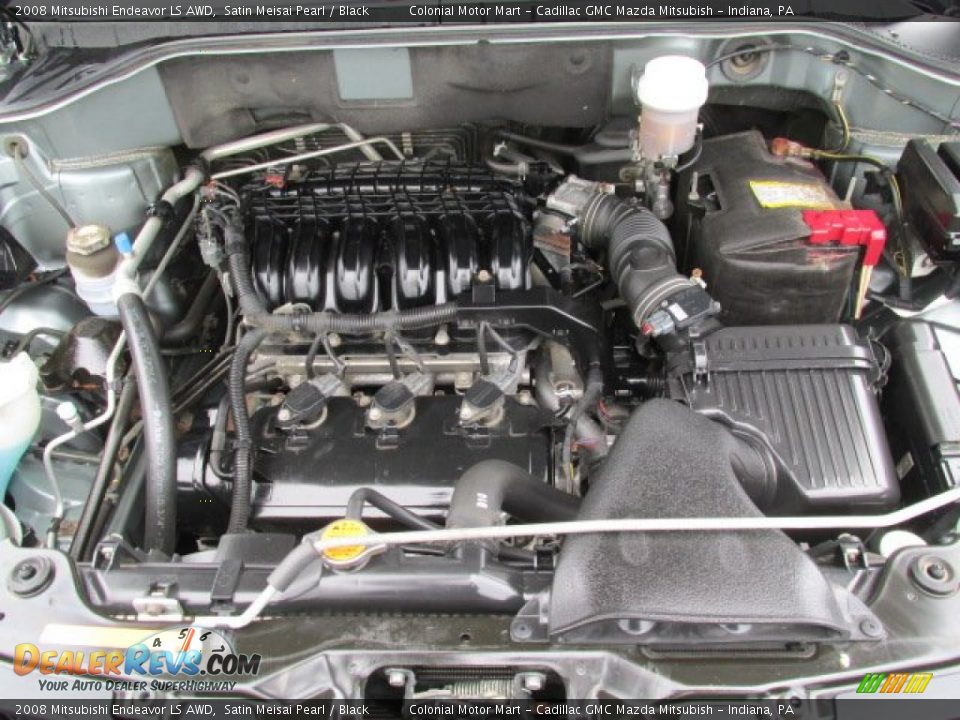 2008 Mitsubishi Endeavor LS AWD 3.8 Liter SOHC 24-Valve MIVEC V6 Engine Photo #8