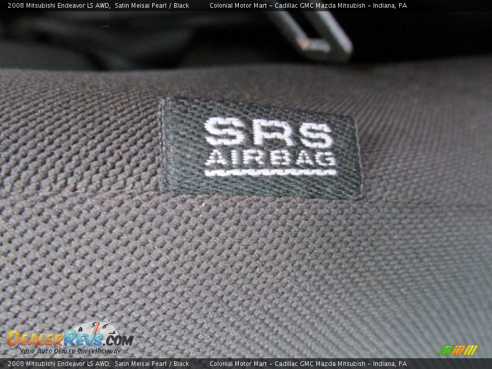 2008 Mitsubishi Endeavor LS AWD Satin Meisai Pearl / Black Photo #12