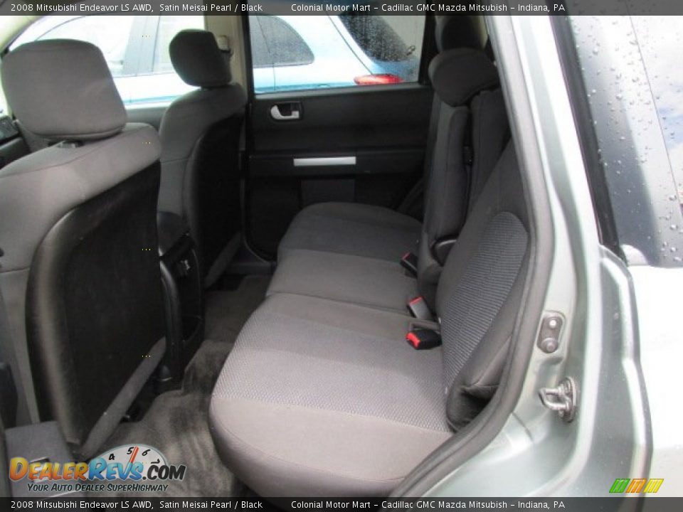 2008 Mitsubishi Endeavor LS AWD Satin Meisai Pearl / Black Photo #15