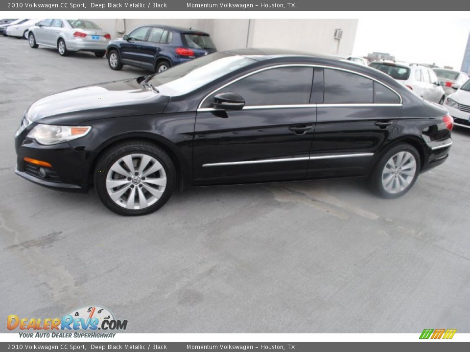 2010 Volkswagen CC Sport Deep Black Metallic / Black Photo #5