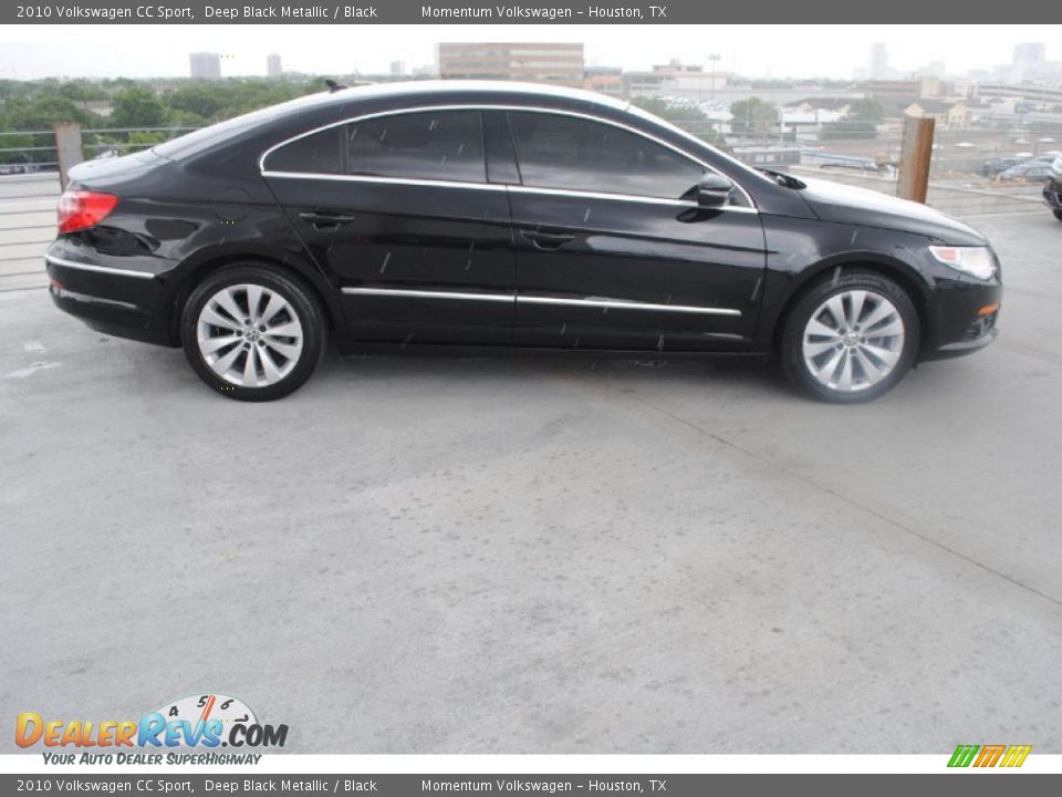 2010 Volkswagen CC Sport Deep Black Metallic / Black Photo #12