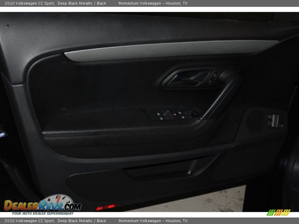 2010 Volkswagen CC Sport Deep Black Metallic / Black Photo #14