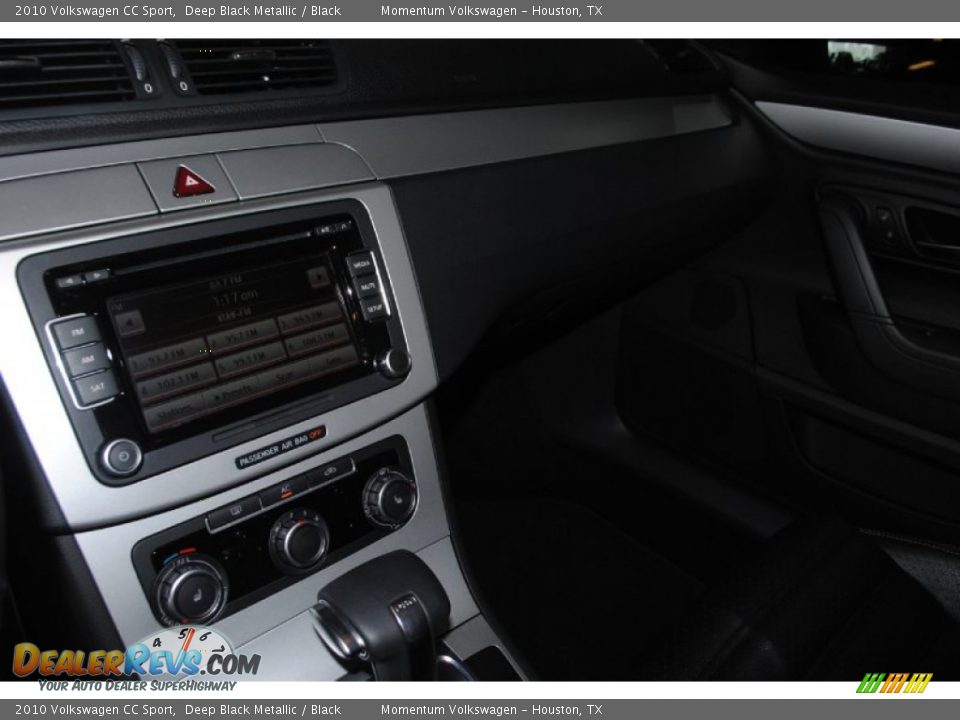 2010 Volkswagen CC Sport Deep Black Metallic / Black Photo #18