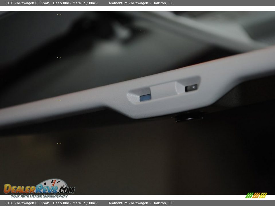 2010 Volkswagen CC Sport Deep Black Metallic / Black Photo #21