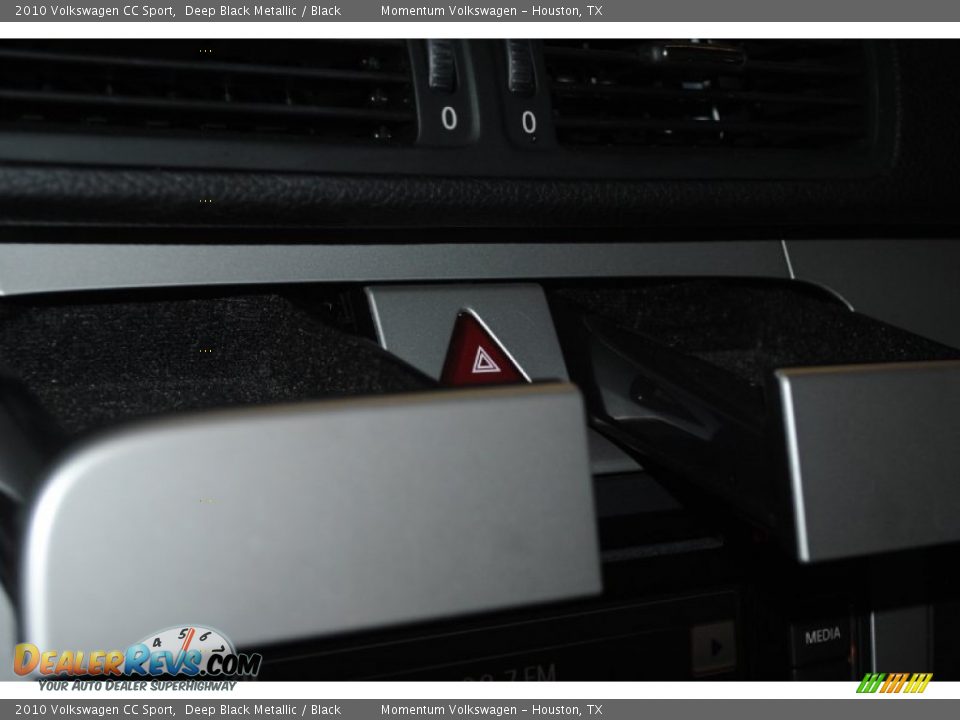 2010 Volkswagen CC Sport Deep Black Metallic / Black Photo #24