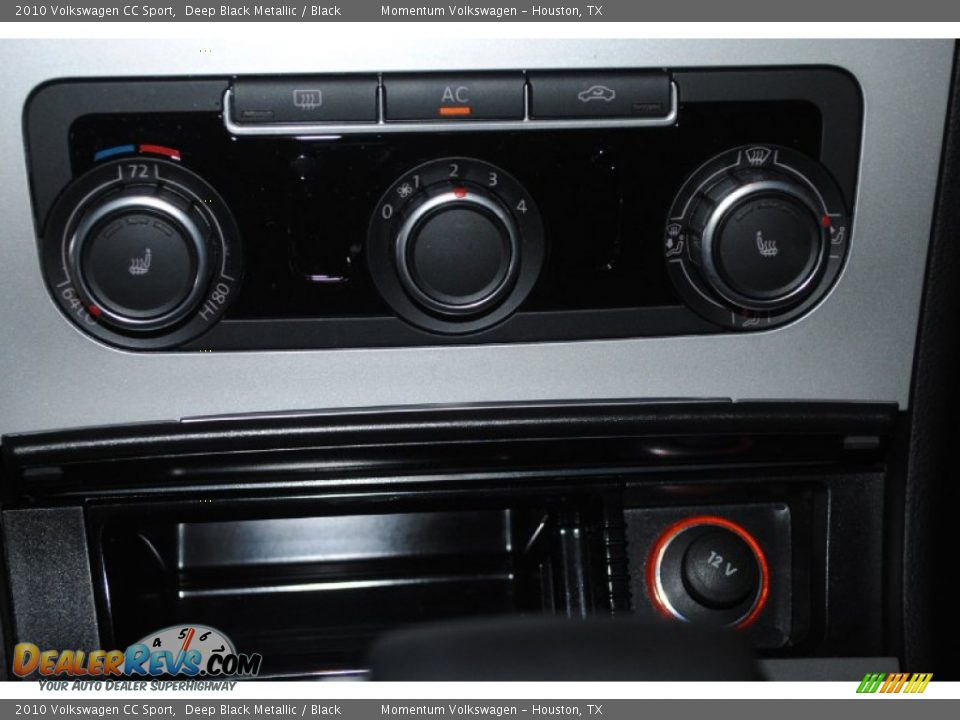 2010 Volkswagen CC Sport Deep Black Metallic / Black Photo #25