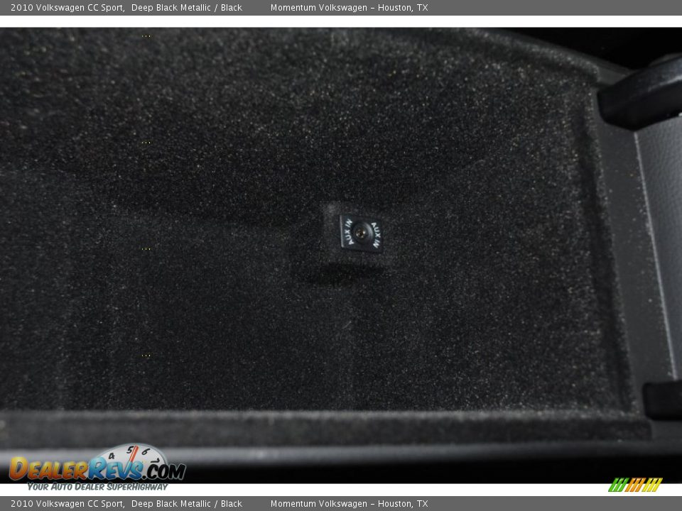 2010 Volkswagen CC Sport Deep Black Metallic / Black Photo #26