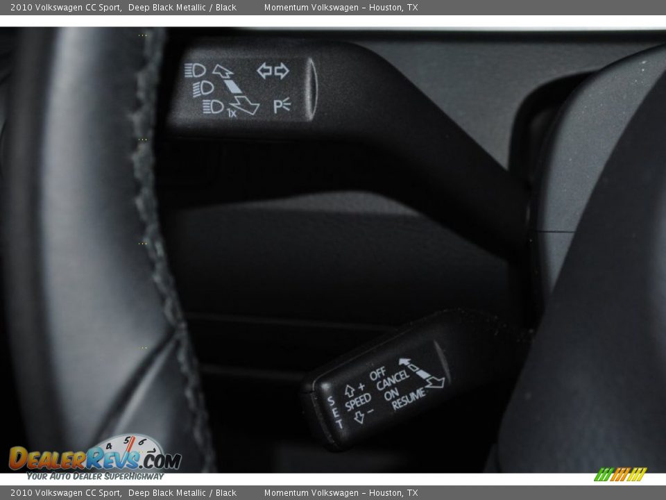 2010 Volkswagen CC Sport Deep Black Metallic / Black Photo #30