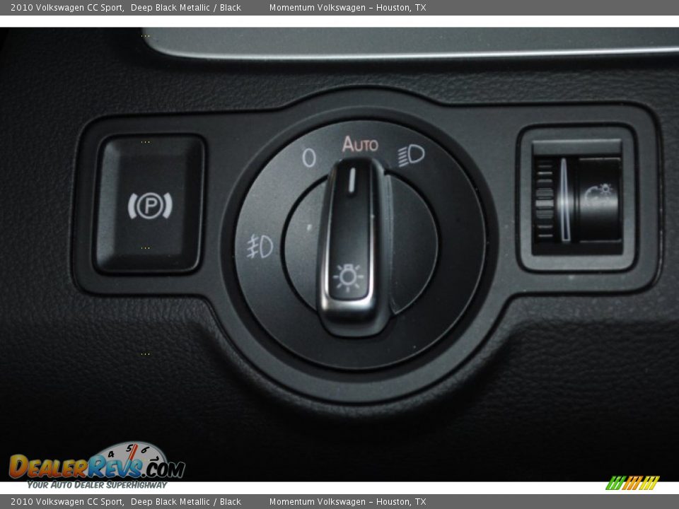 2010 Volkswagen CC Sport Deep Black Metallic / Black Photo #31