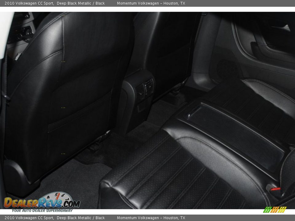 2010 Volkswagen CC Sport Deep Black Metallic / Black Photo #33