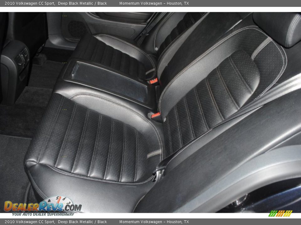 2010 Volkswagen CC Sport Deep Black Metallic / Black Photo #34