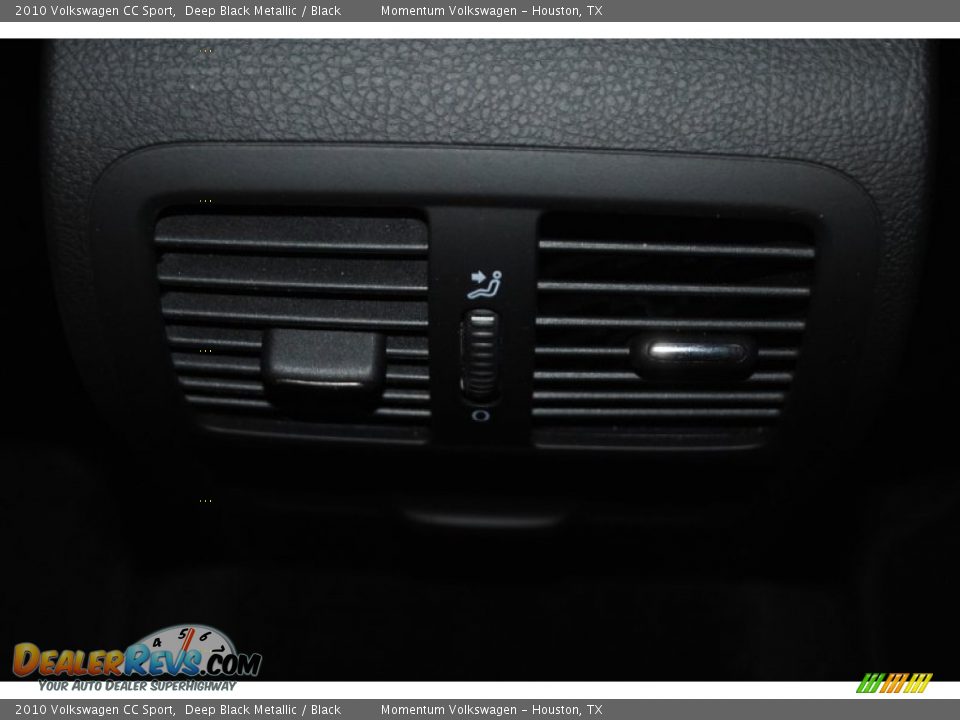 2010 Volkswagen CC Sport Deep Black Metallic / Black Photo #36