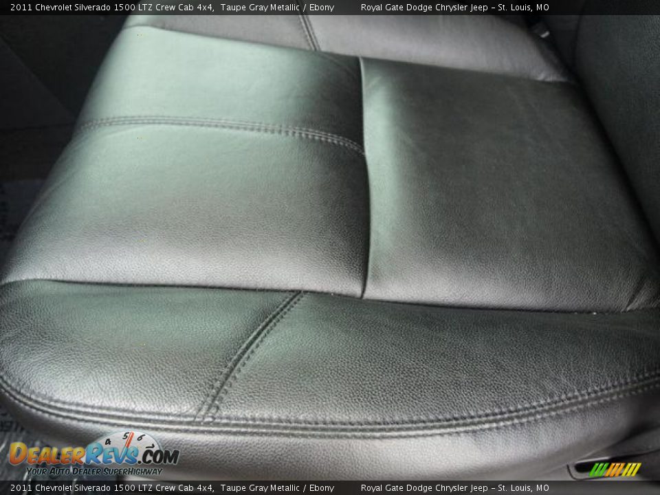 2011 Chevrolet Silverado 1500 LTZ Crew Cab 4x4 Taupe Gray Metallic / Ebony Photo #16