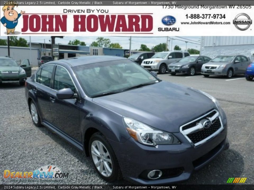 2014 Subaru Legacy 2.5i Limited Carbide Gray Metallic / Black Photo #1