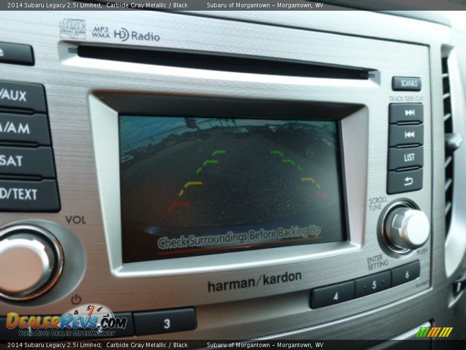 2014 Subaru Legacy 2.5i Limited Carbide Gray Metallic / Black Photo #18
