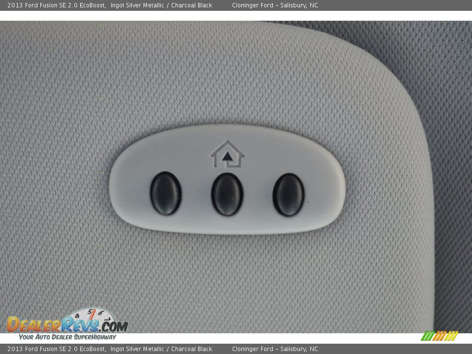 2013 Ford Fusion SE 2.0 EcoBoost Ingot Silver Metallic / Charcoal Black Photo #24