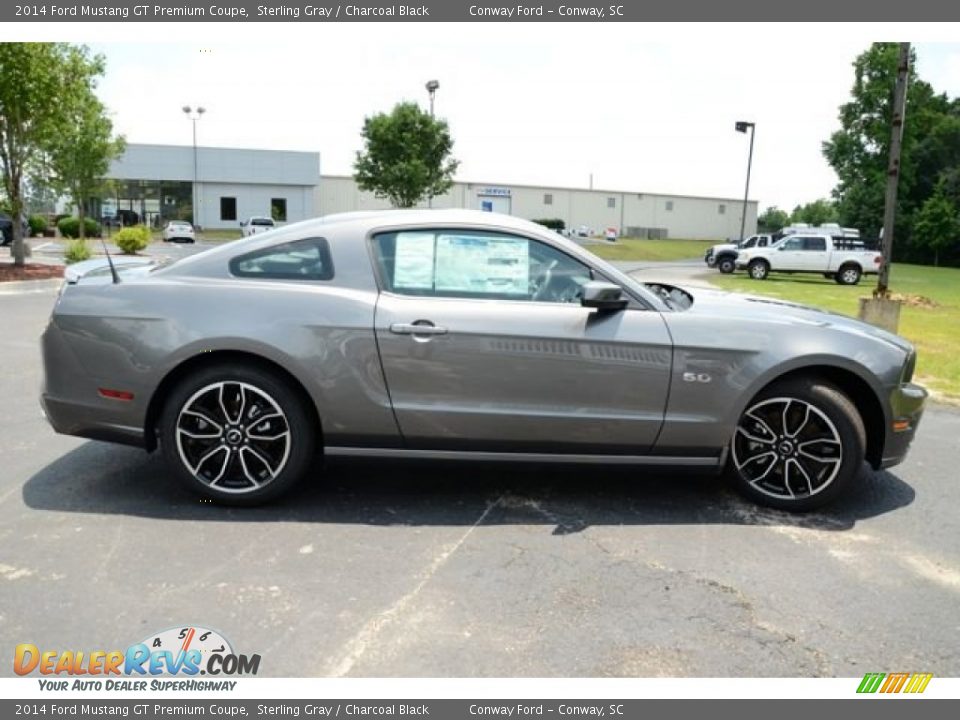 Sterling Gray 2014 Ford Mustang GT Premium Coupe Photo #4