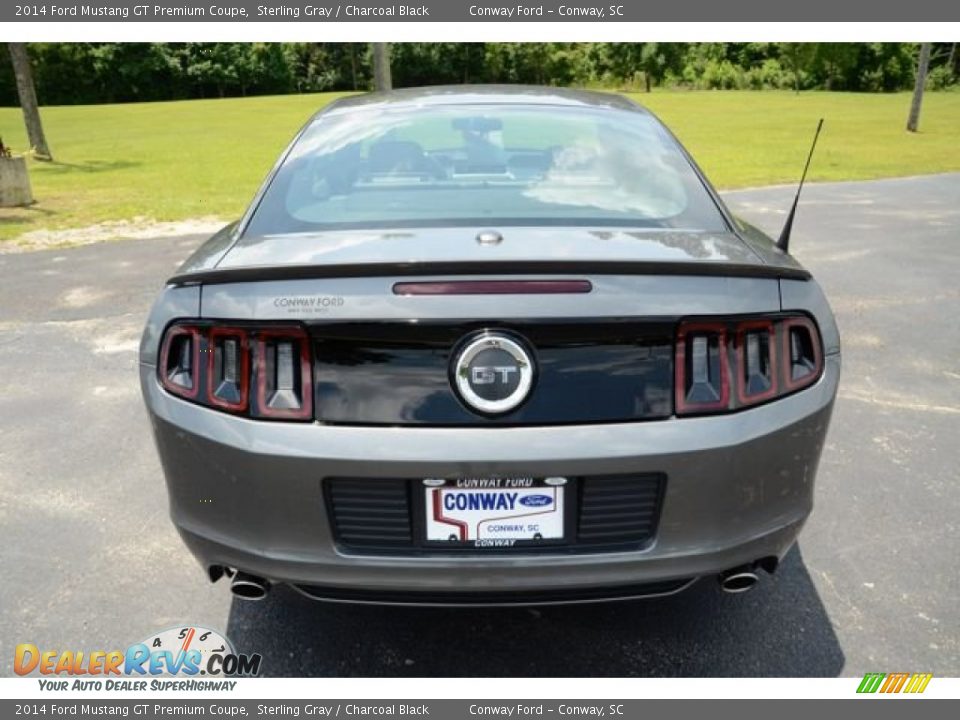 2014 Ford Mustang GT Premium Coupe Sterling Gray / Charcoal Black Photo #6