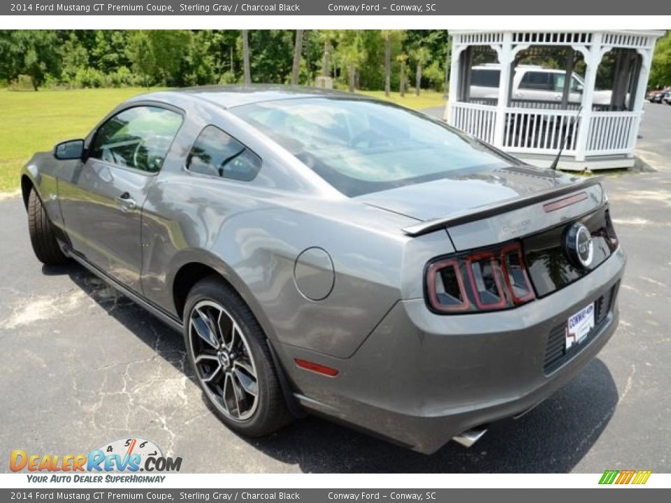2014 Ford Mustang GT Premium Coupe Sterling Gray / Charcoal Black Photo #7