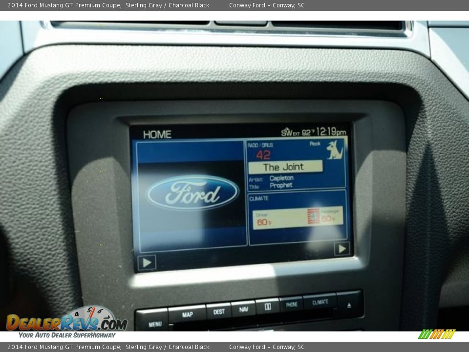2014 Ford Mustang GT Premium Coupe Sterling Gray / Charcoal Black Photo #18