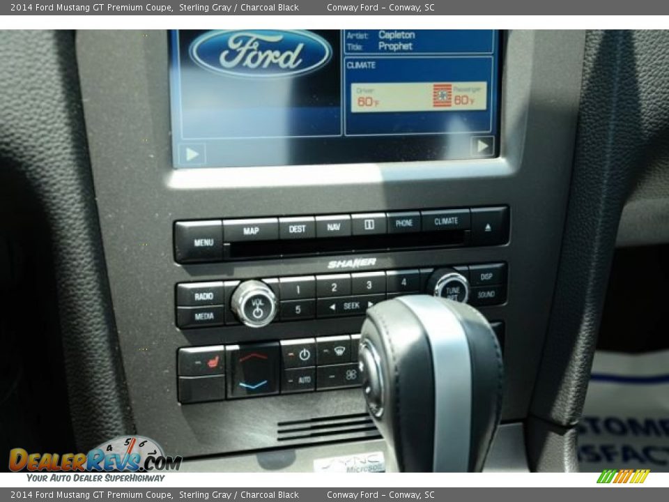 2014 Ford Mustang GT Premium Coupe Sterling Gray / Charcoal Black Photo #19