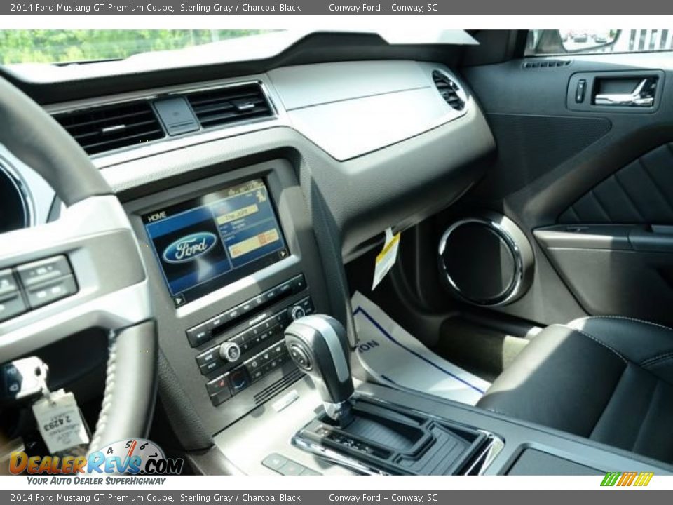 2014 Ford Mustang GT Premium Coupe Sterling Gray / Charcoal Black Photo #20