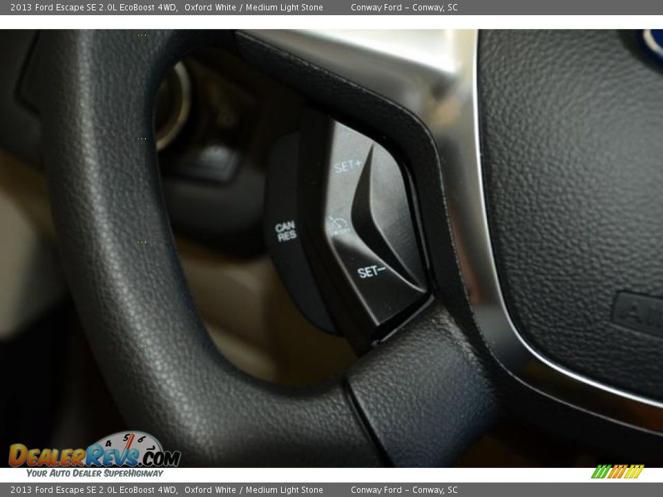 2013 Ford Escape SE 2.0L EcoBoost 4WD Oxford White / Medium Light Stone Photo #16