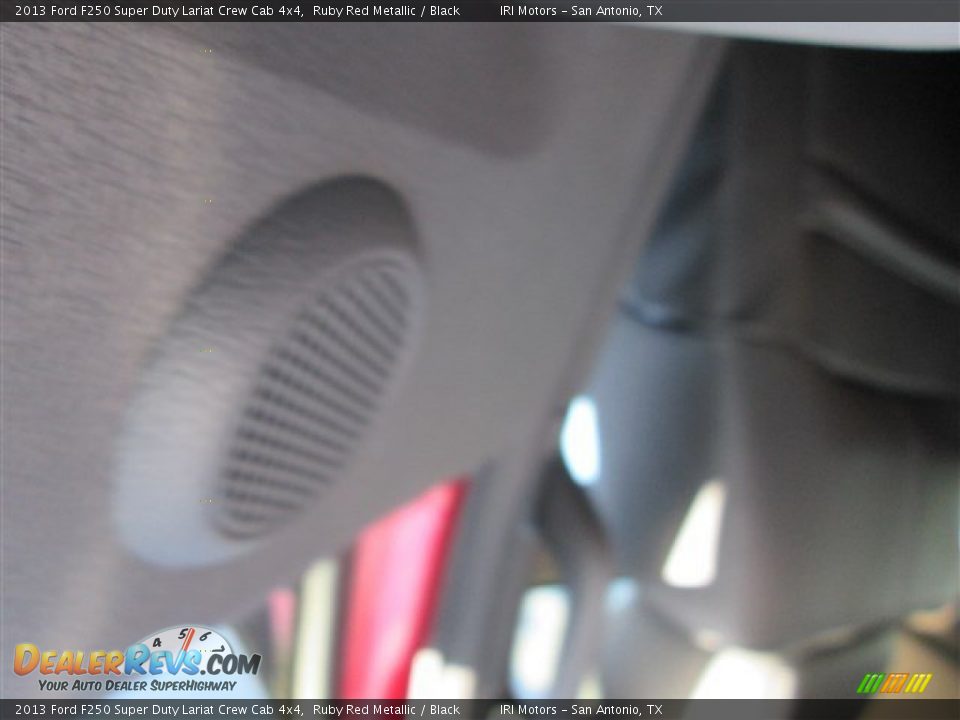 2013 Ford F250 Super Duty Lariat Crew Cab 4x4 Ruby Red Metallic / Black Photo #14