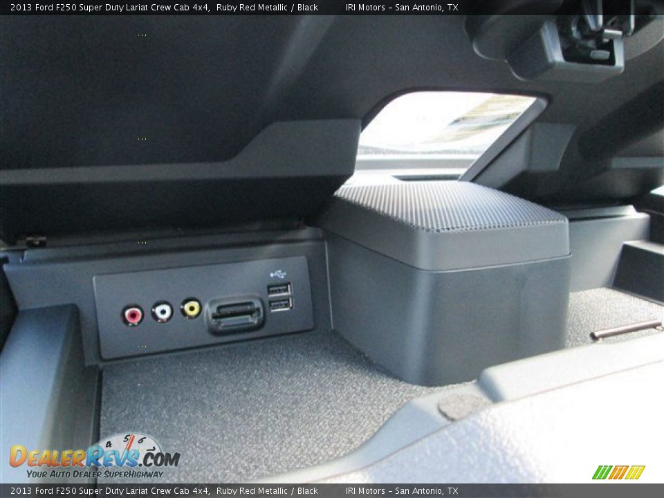 2013 Ford F250 Super Duty Lariat Crew Cab 4x4 Ruby Red Metallic / Black Photo #26