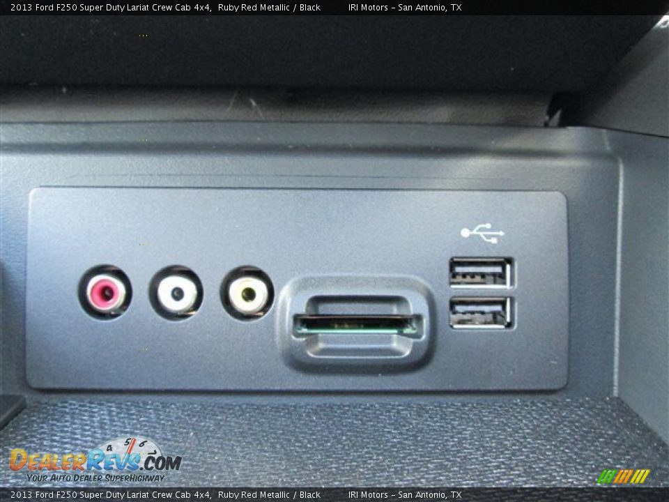 2013 Ford F250 Super Duty Lariat Crew Cab 4x4 Ruby Red Metallic / Black Photo #27