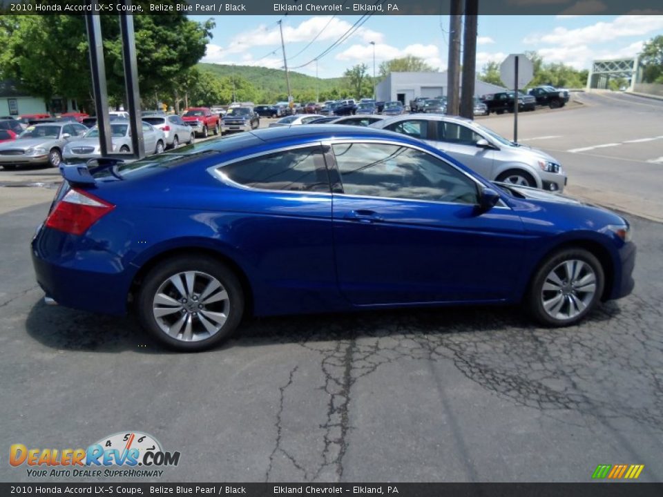 2010 Honda Accord LX-S Coupe Belize Blue Pearl / Black Photo #1