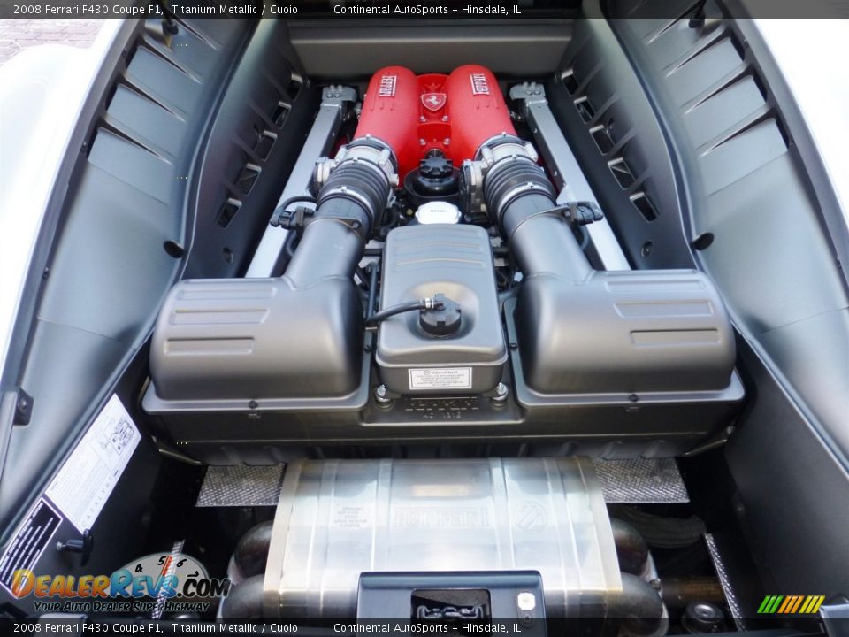2008 Ferrari F430 Coupe F1 4.3 Liter DOHC 32-Valve VVT V8 Engine Photo #15