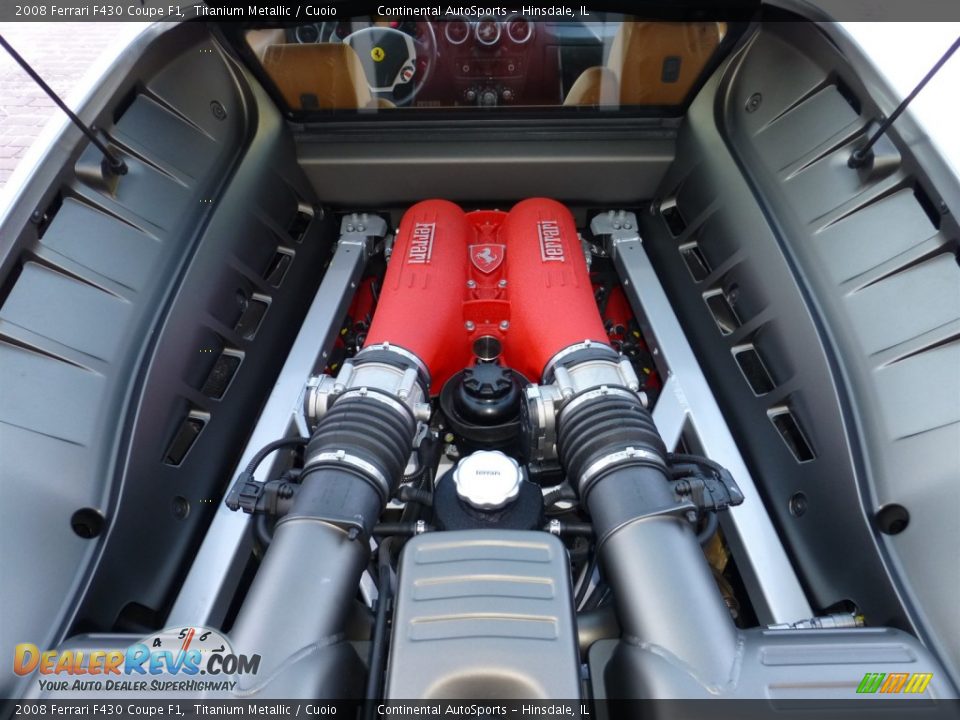 2008 Ferrari F430 Coupe F1 4.3 Liter DOHC 32-Valve VVT V8 Engine Photo #16