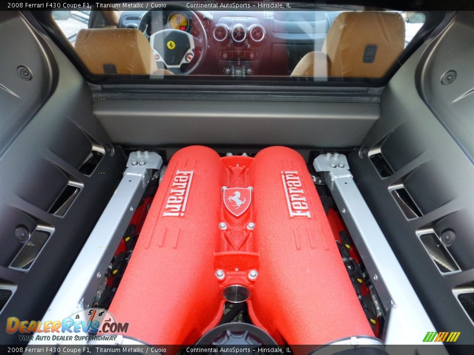 2008 Ferrari F430 Coupe F1 4.3 Liter DOHC 32-Valve VVT V8 Engine Photo #17