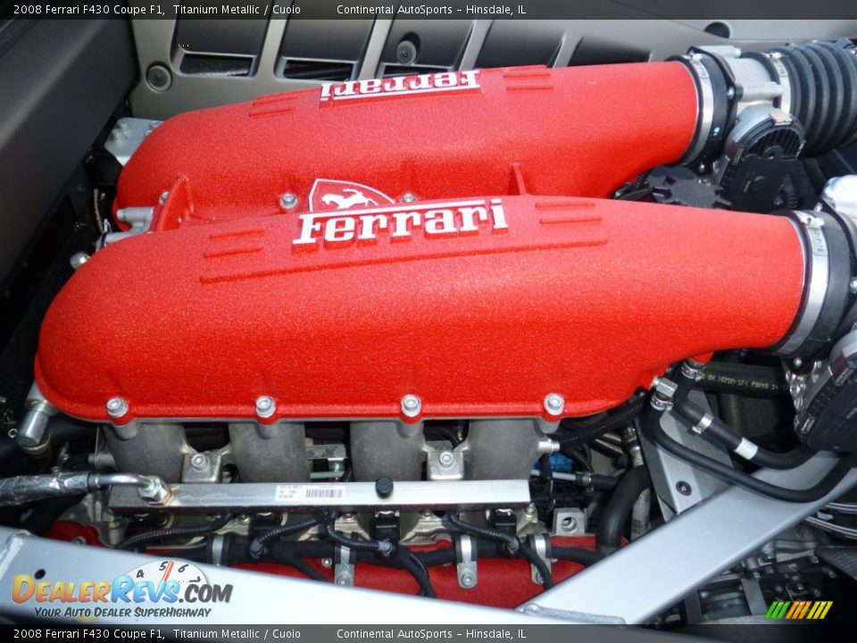 2008 Ferrari F430 Coupe F1 4.3 Liter DOHC 32-Valve VVT V8 Engine Photo #18